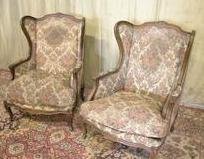 Antique Italian Arm Chairs (Pair) 1920’s (1 of 5)