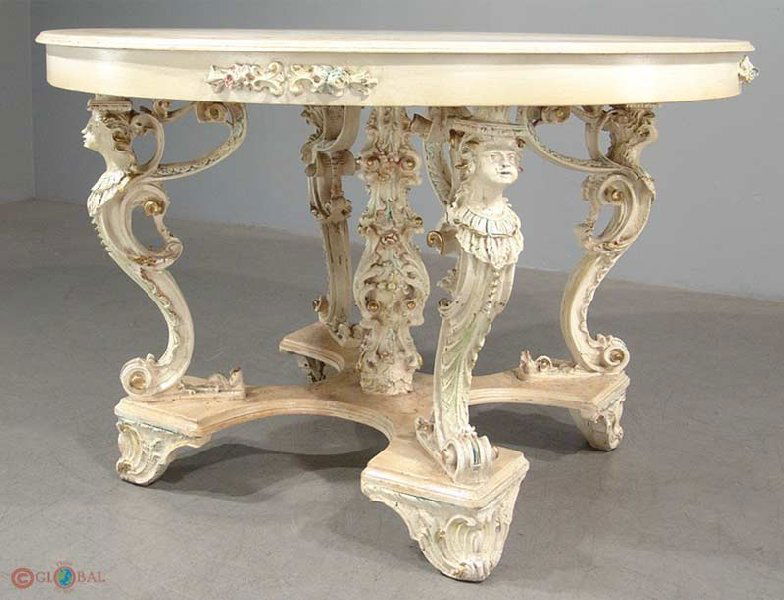 Exquisite Parlor Coffee Table  (One of a Kind) All hand (1 of 6)
