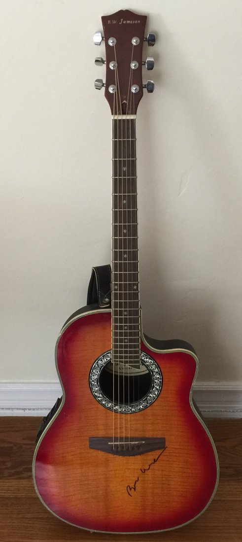 Brian Wilson Signed Guitar R.W. Jameson (1 of 8)