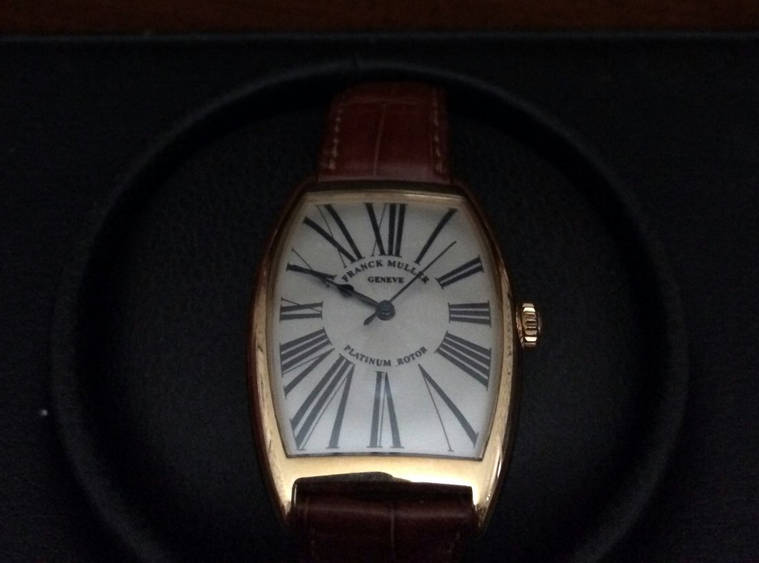 Frank Muller 18K Cintree Curved Men's Watch (1 of 6)