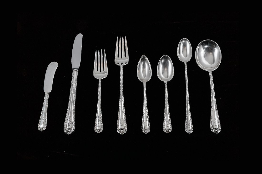 International  Silver Com. Sterling Silver set For 12 (1 of 4)