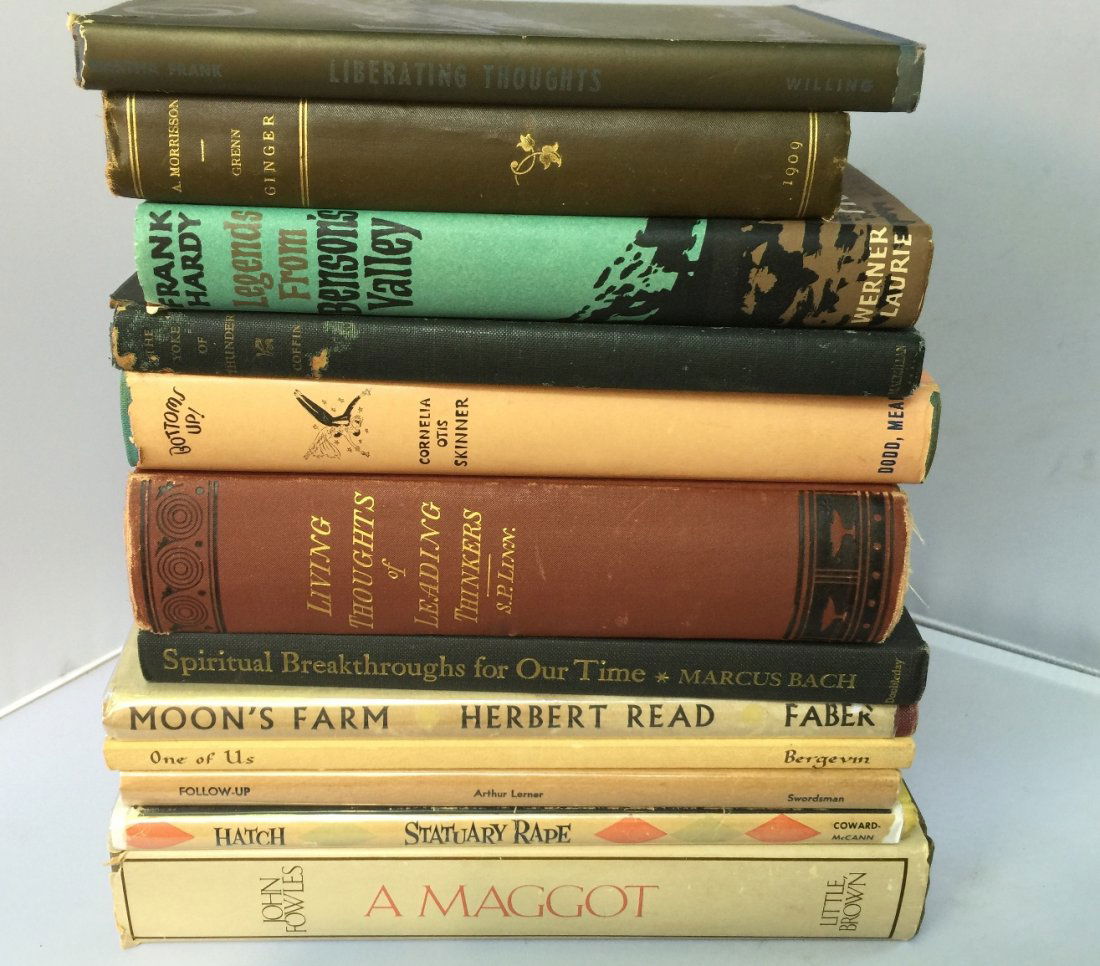 Lot of 12 Books 1st/1st some signed (1 of 10)