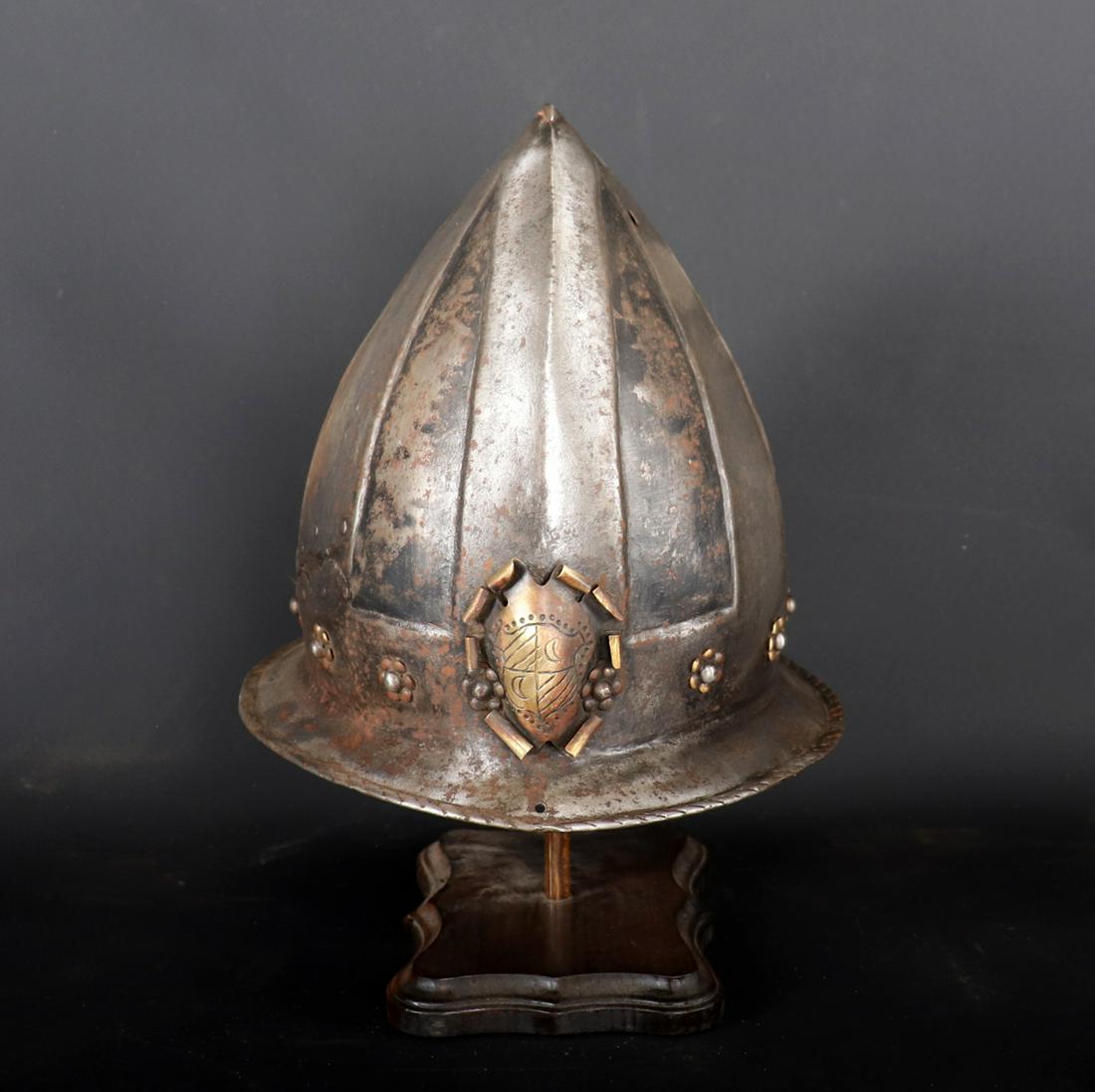 English Morion Cabaset Style Helmet (1 of 10)