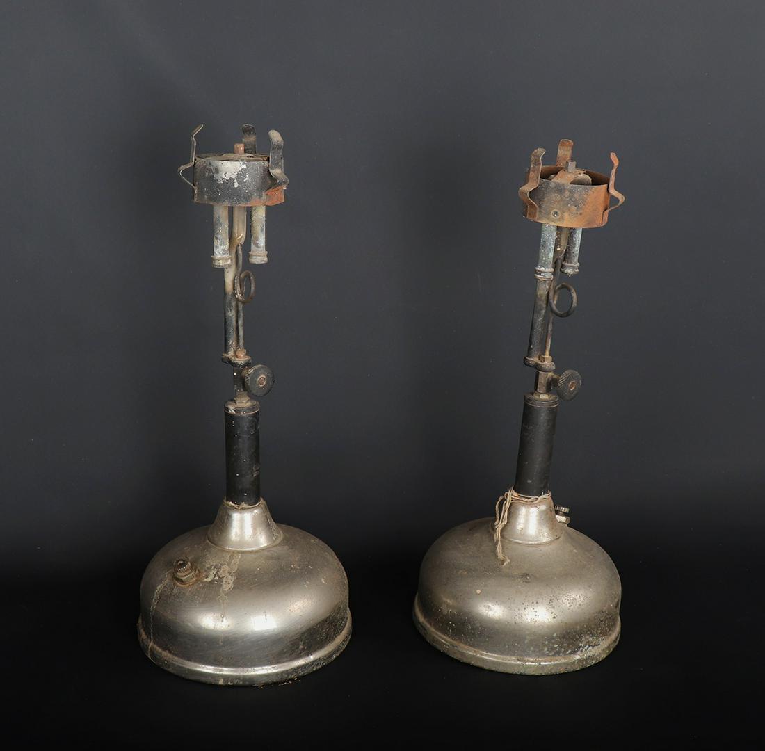 Pair of Vintage Gas Table Lamps (1 of 7)