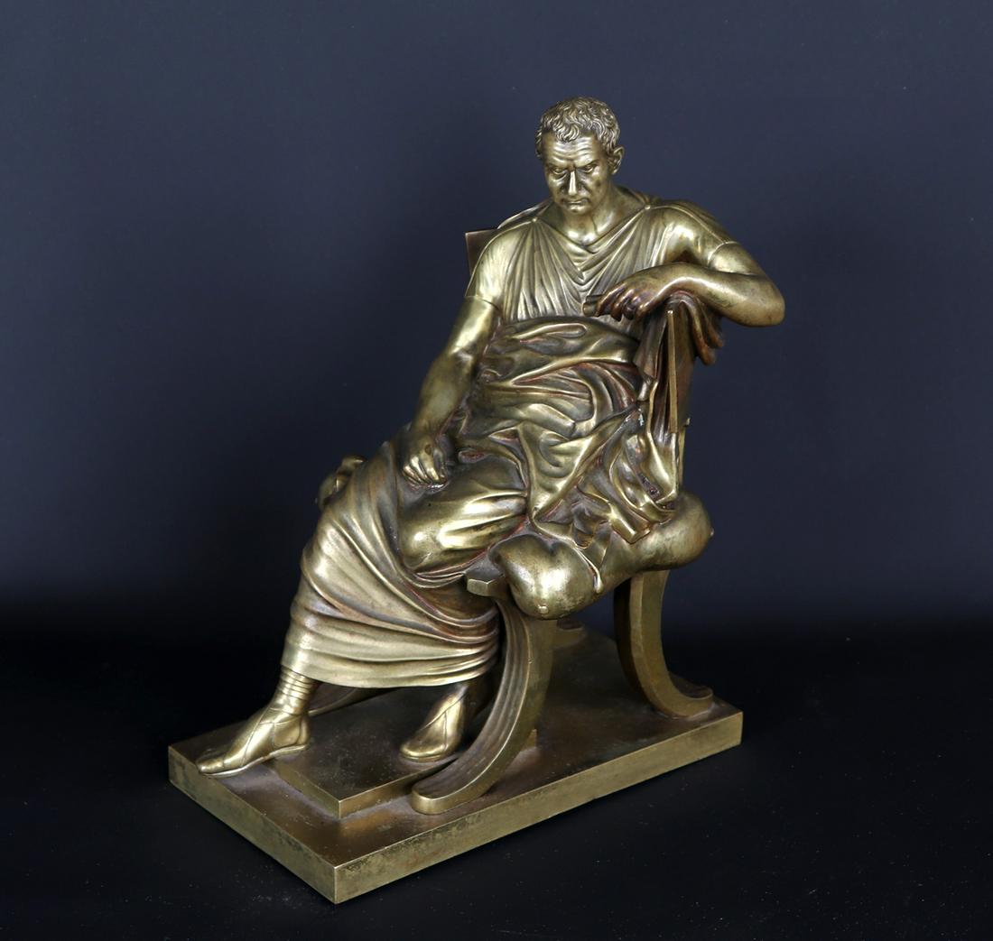 Antique Grand Tour Roman Senator Statue (1 of 4)