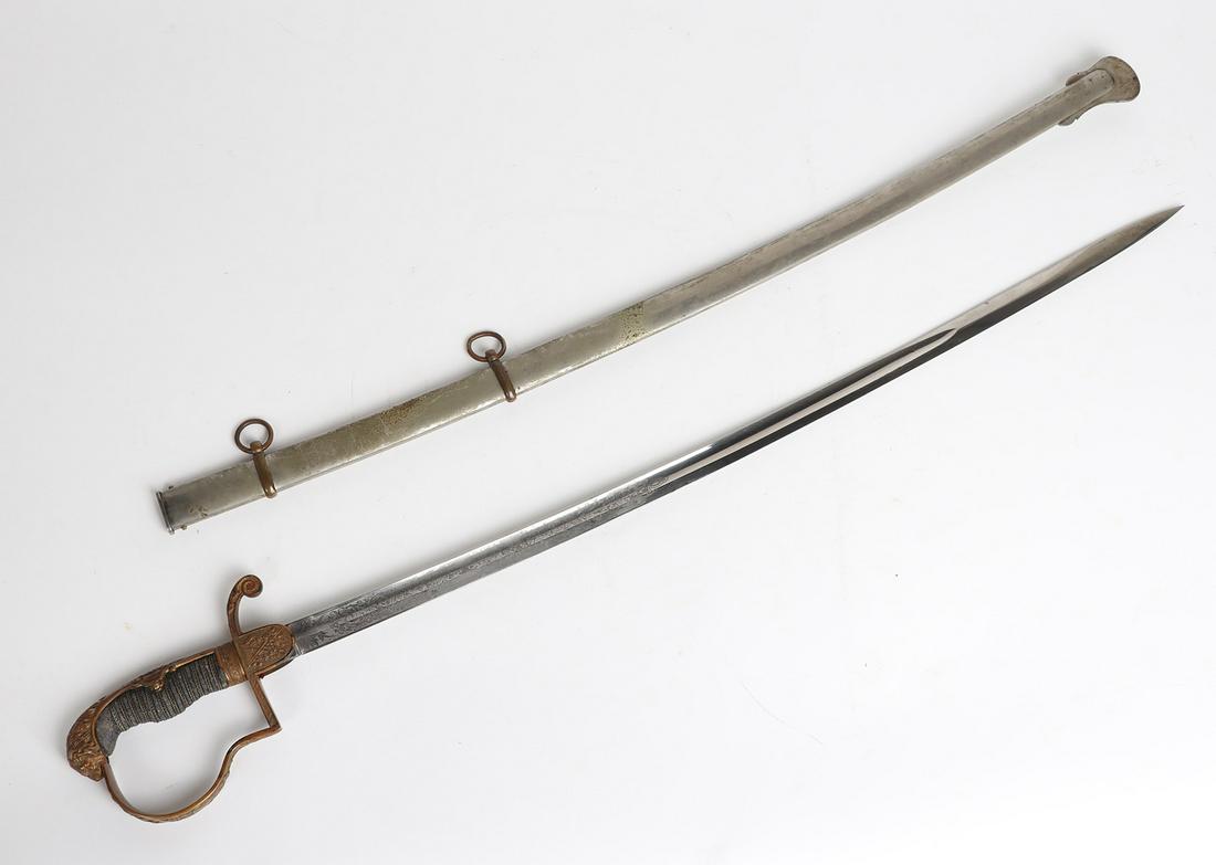 Imperial German Jawless Lionhead 'Uhlan' Sword (1 of 9)
