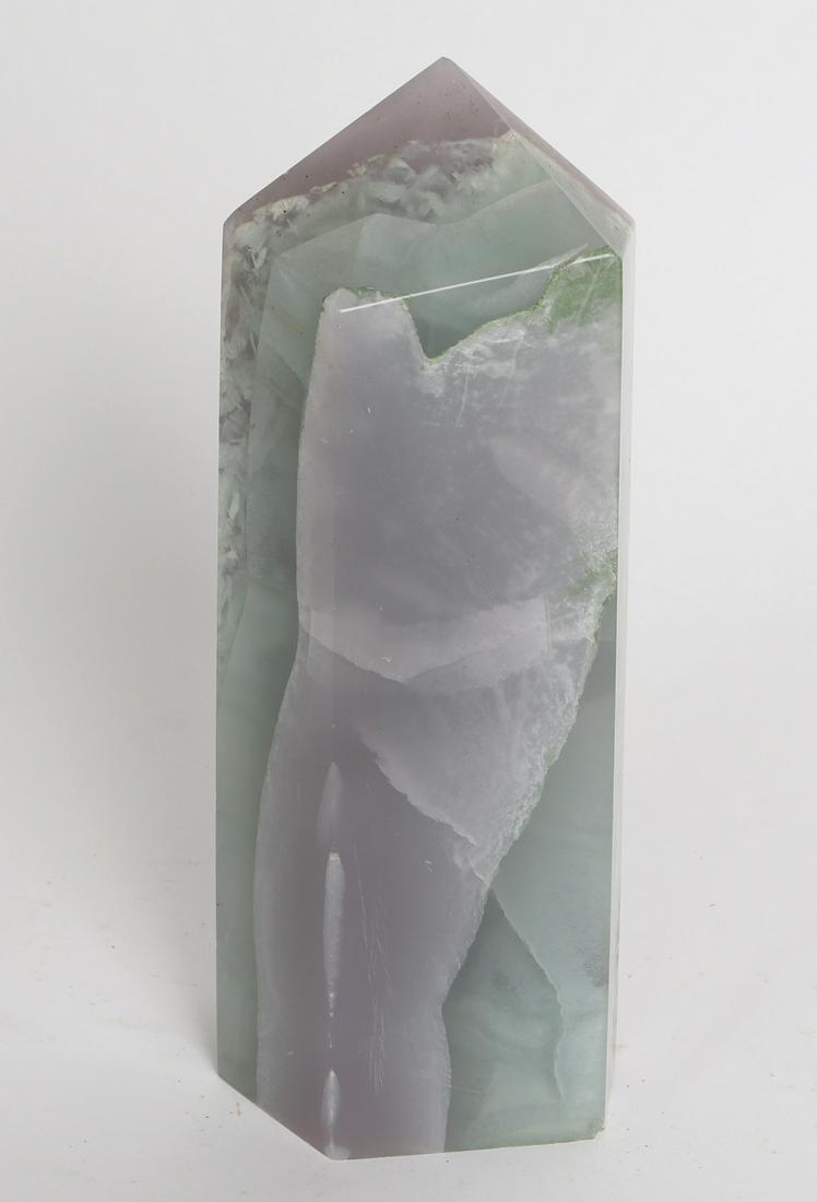 Lavender Fluorite Tower (1 of 3)