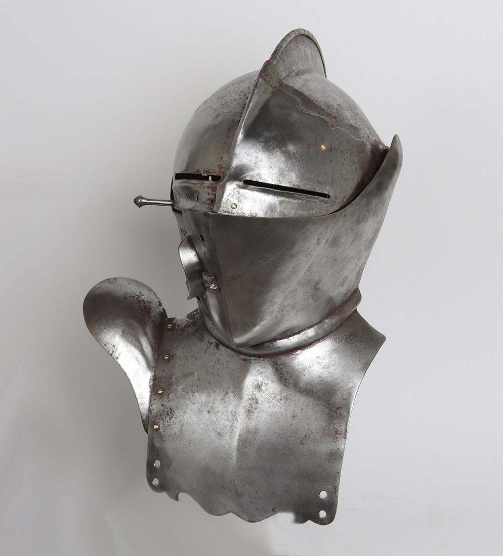 Joust Helm & Volant Piece, 16th C. Style (1 of 7)