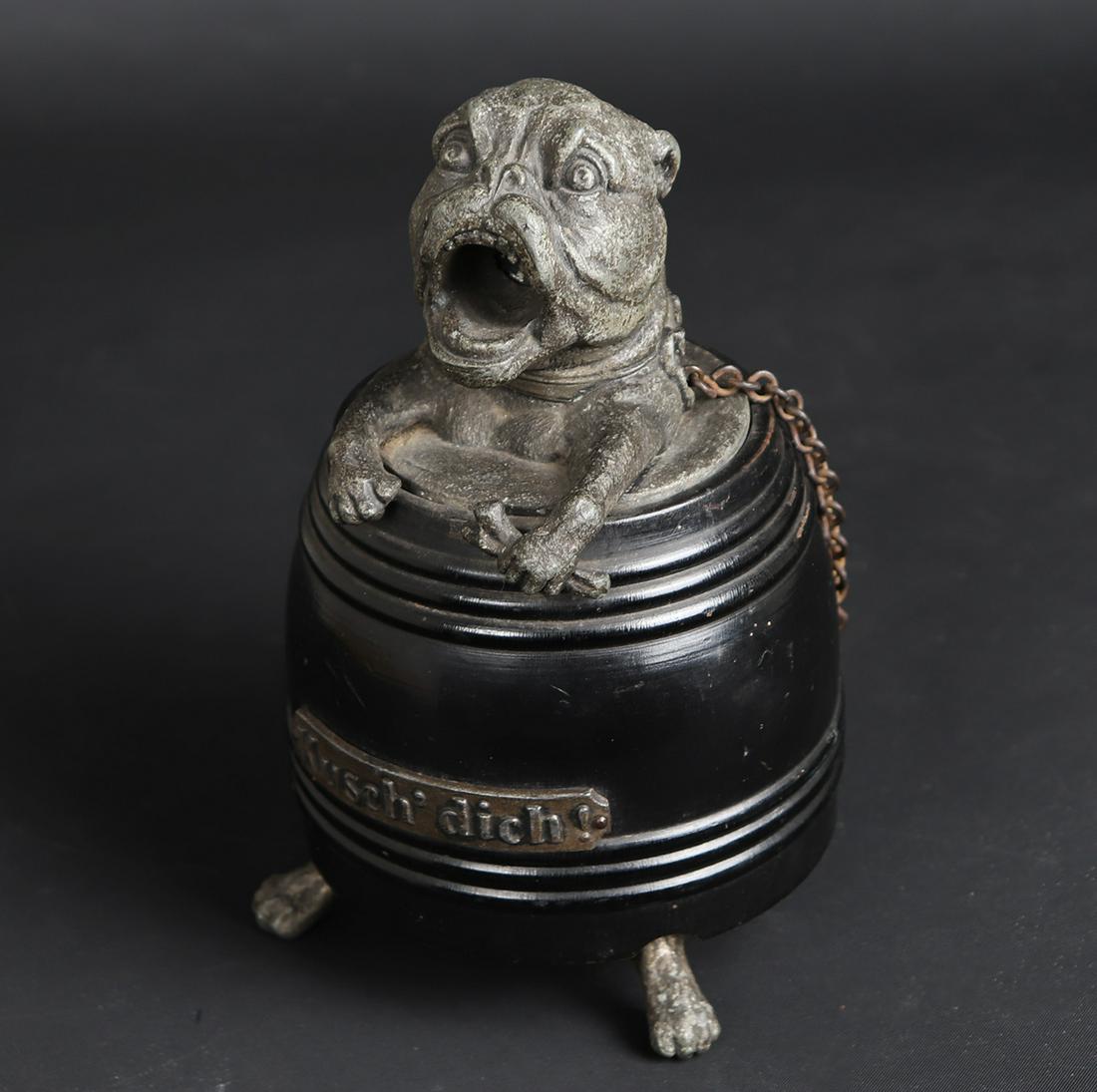 Bull Dog Cigar Cutter, Circa 1890 (1 of 8)