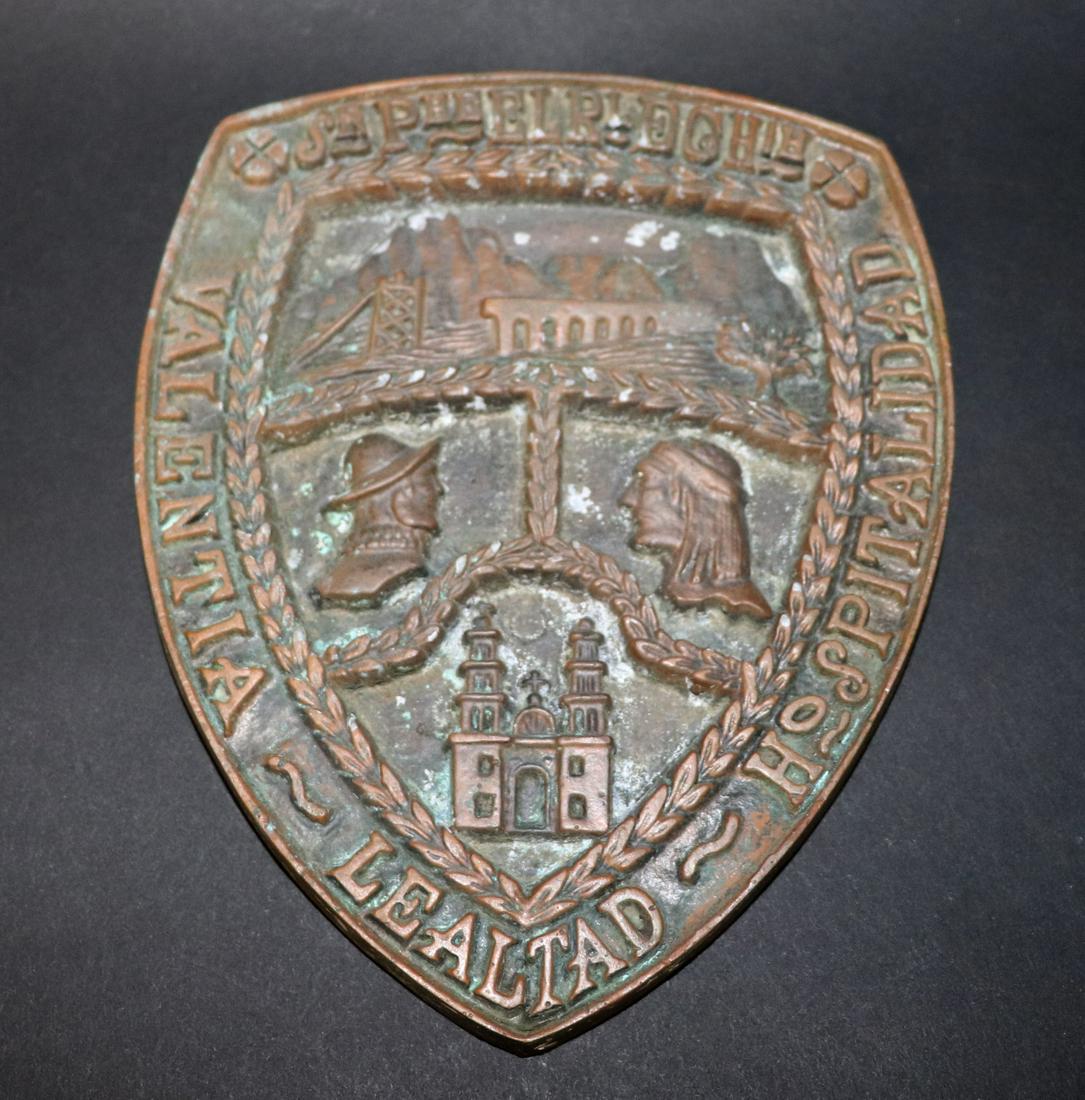 Spanish Colonial Style Door Plaque (1 of 4)