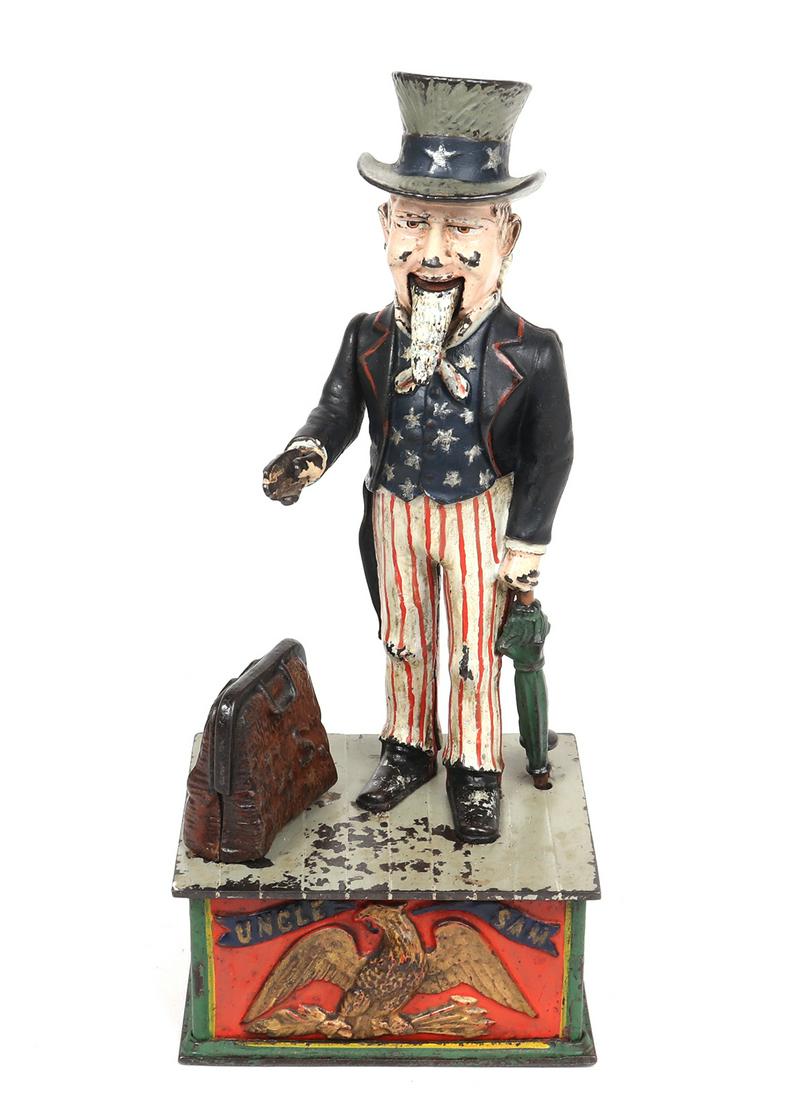 Fantastic Uncle Sam Mechanical Bank, Pat. 1886 (1 of 8)