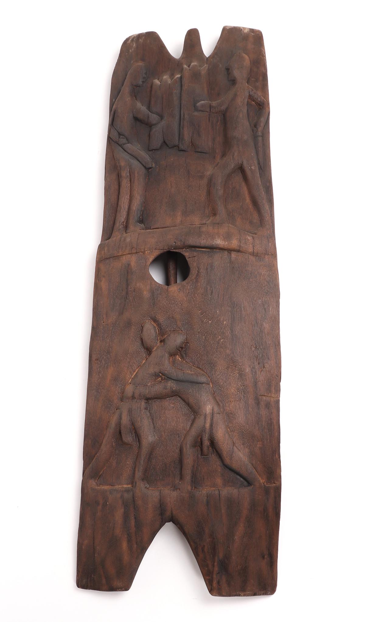 Filipino Wood Shield, 20th c. (1 of 2)
