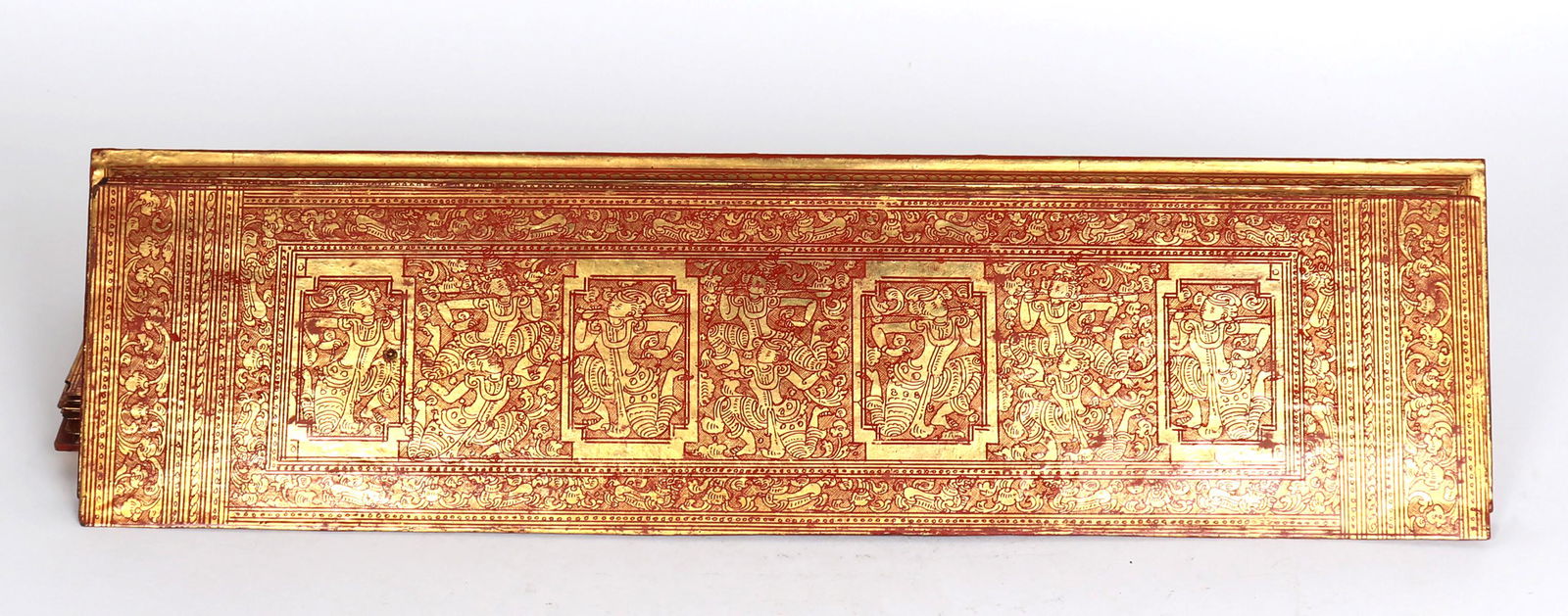 Old Tibetan Lacquered Prayer Book (1 of 6)