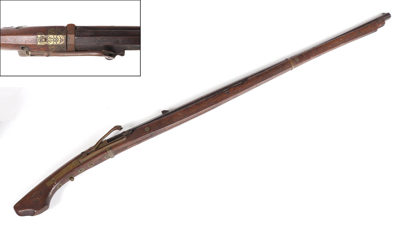 Japanese Matchlock Rifle, 19th C. Auction