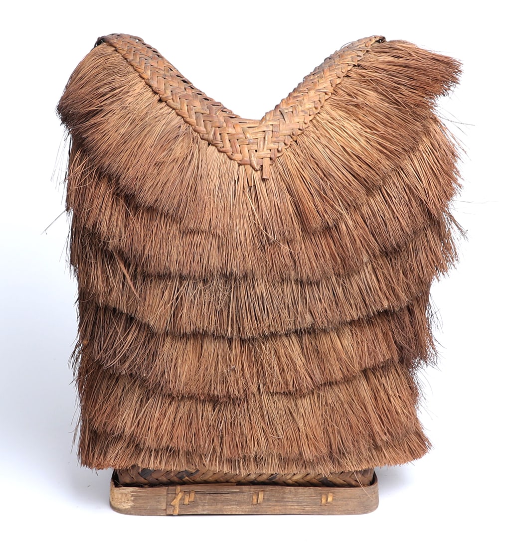Philippine Ifugao Warrior's Backpack Basket, 20th c. (1 of 6)