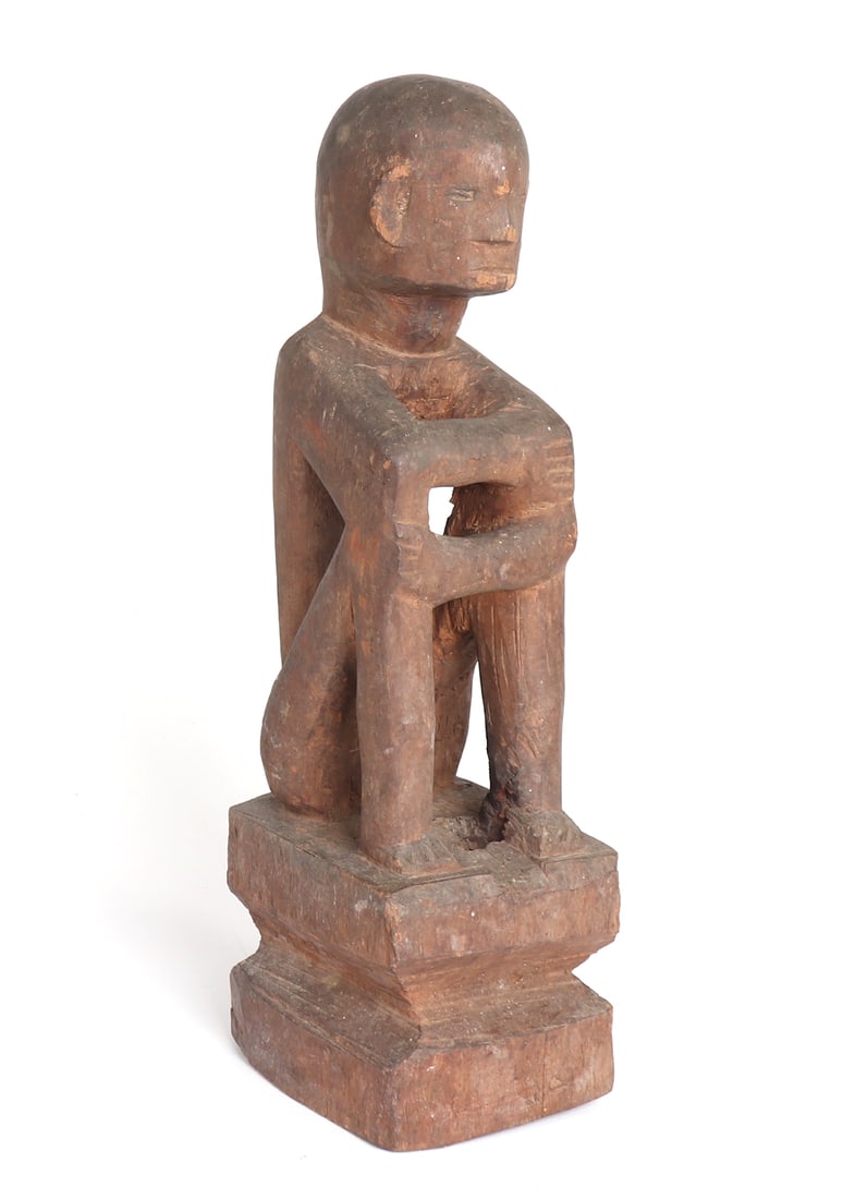 Philippines Bulul Seated Rice God, Wood Carved (1 of 6)