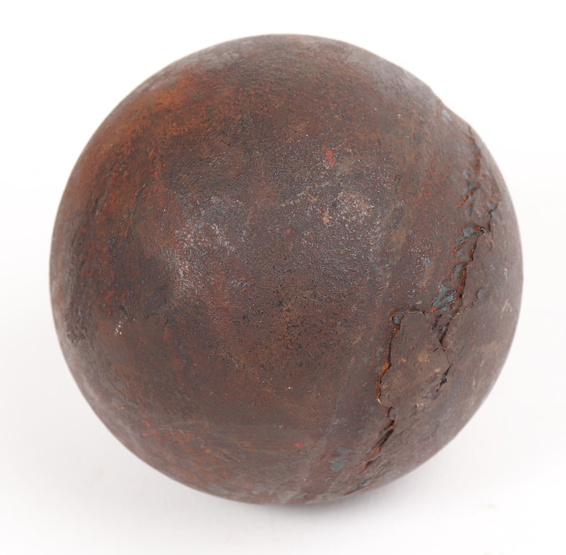 Four-Pounder Cannon, Cannonball: The Canon de 4 Gribeauval or 4-pounder was a French cannon. In the Gribeauval era, the 4-pounder was the lightest weight cannon of the French field artillery. Size 3" W, weight 4lbs, 2 ounces