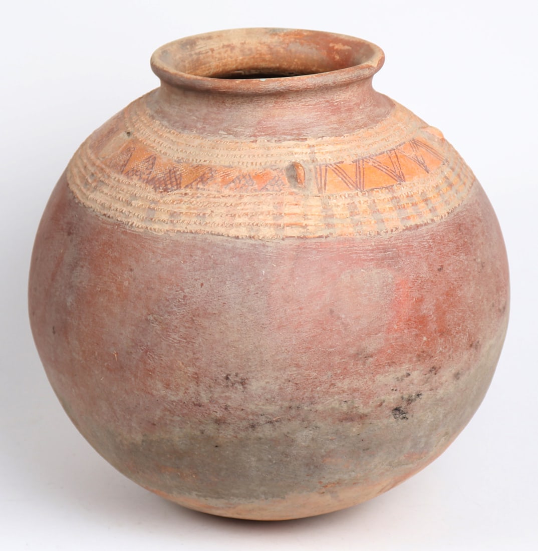 Dogon Ceramic Decorated Pot (1 of 7)