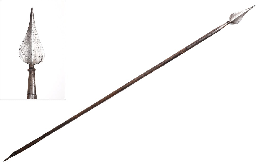 Exquisite Spear from Colonial New Mexico, 16th-18th C. (1 of 7)