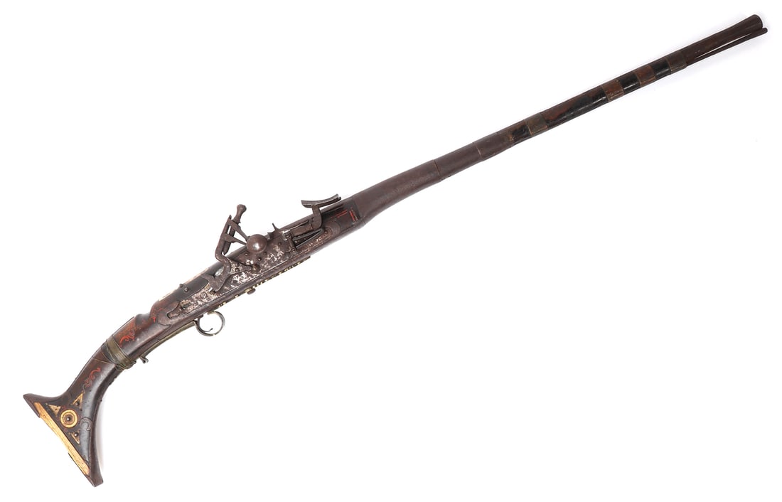 Moroccan Berber Carbine Flintlock, circa 1800s (1 of 14)