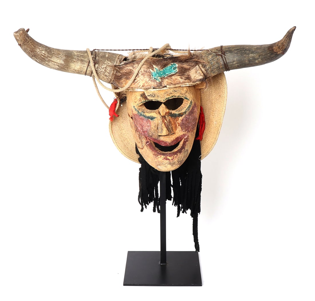 Mexican Mask Sombrero and Horns (1 of 7)