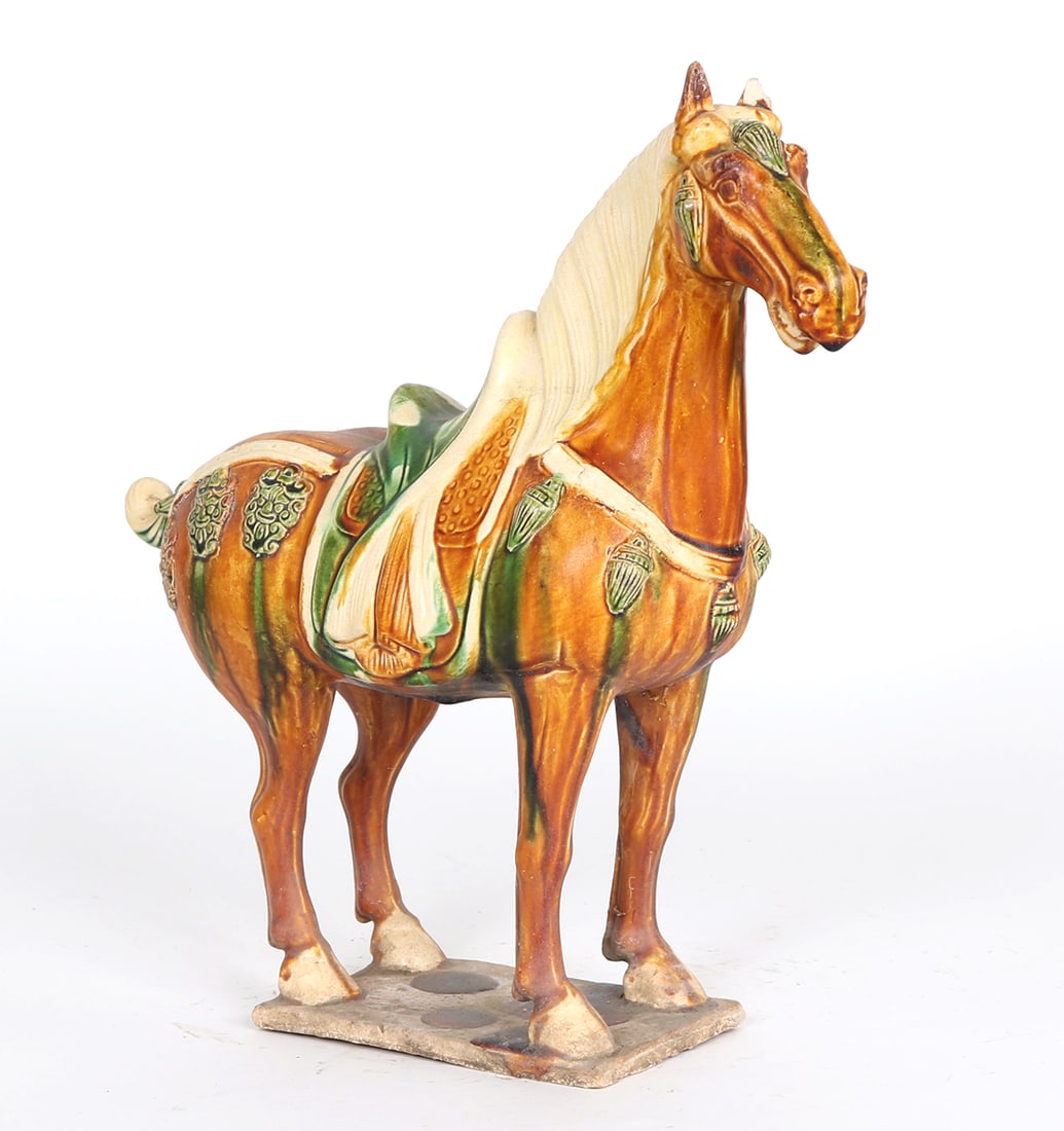 Chinese Tang Style Sancai Glazed Horse (1 of 7)