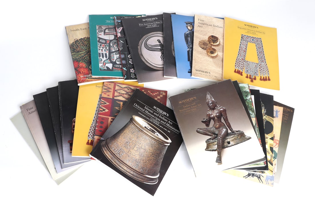 Group of 24 80's & 90' Sotheby's Catalogs (1 of 4)