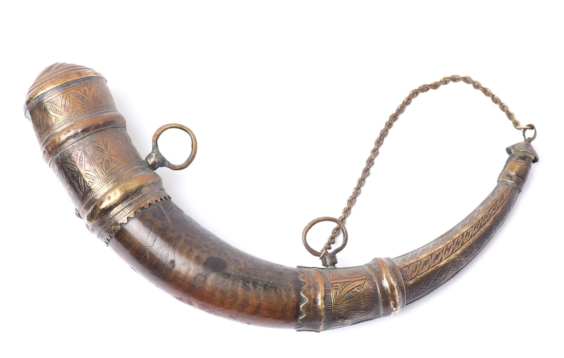 Moroccan Powder Flask, 19th century (1 of 6)