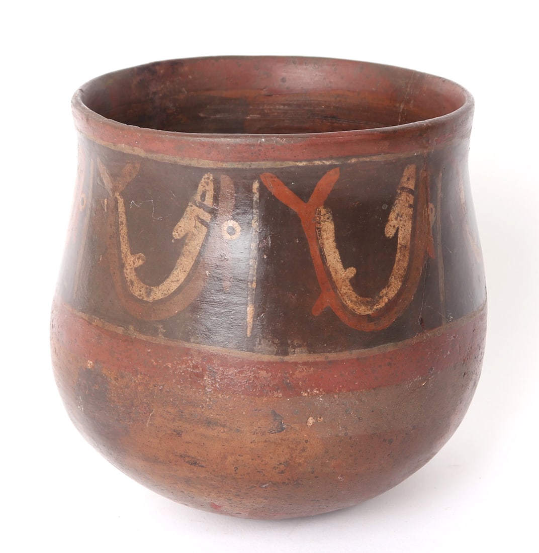 Nazca Polychrome Painted Kero (1 of 6)