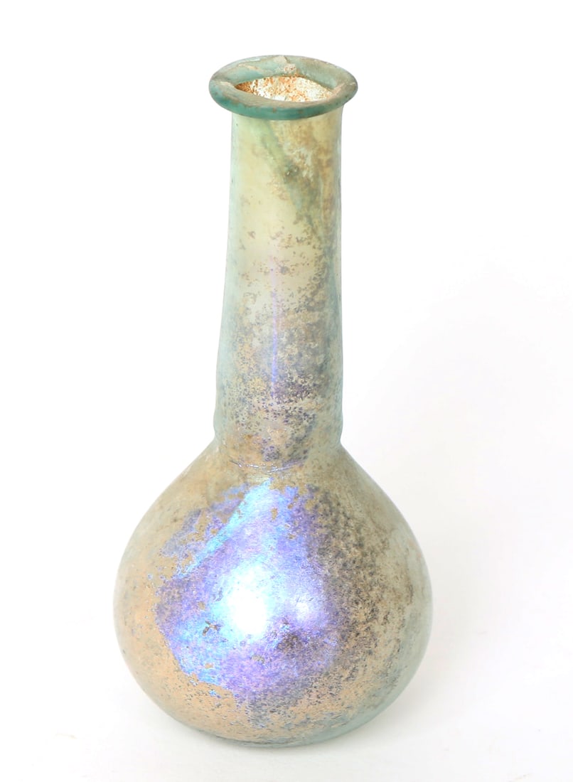 Iridescent Roman Glass Vase (1 of 4)