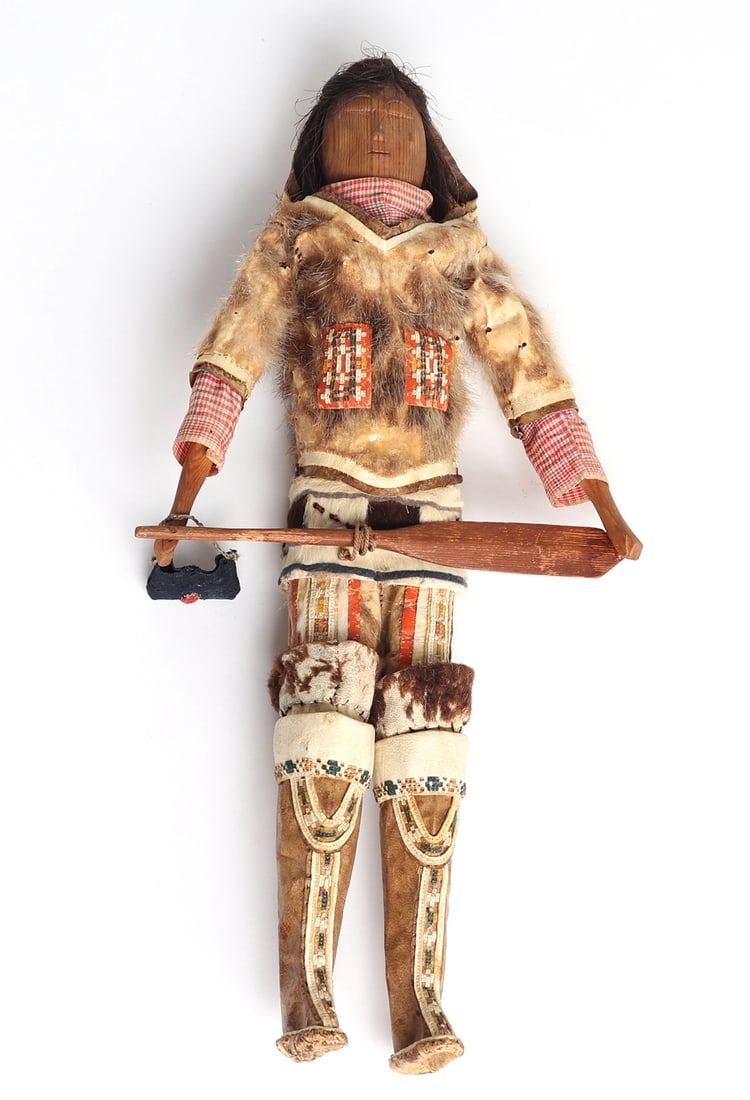 Rare Antique Greenland Eskimo Doll (1 of 6)