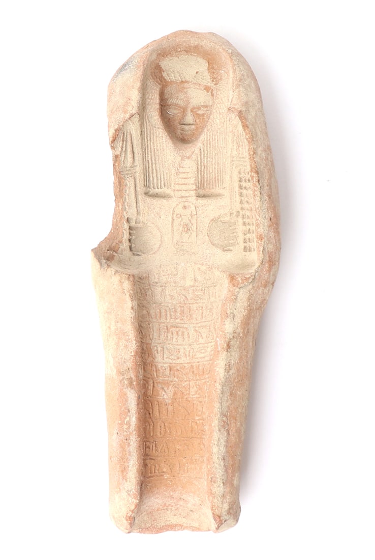 Grand Tour Egyptian Pottery Ushabti Mould (1 of 7)