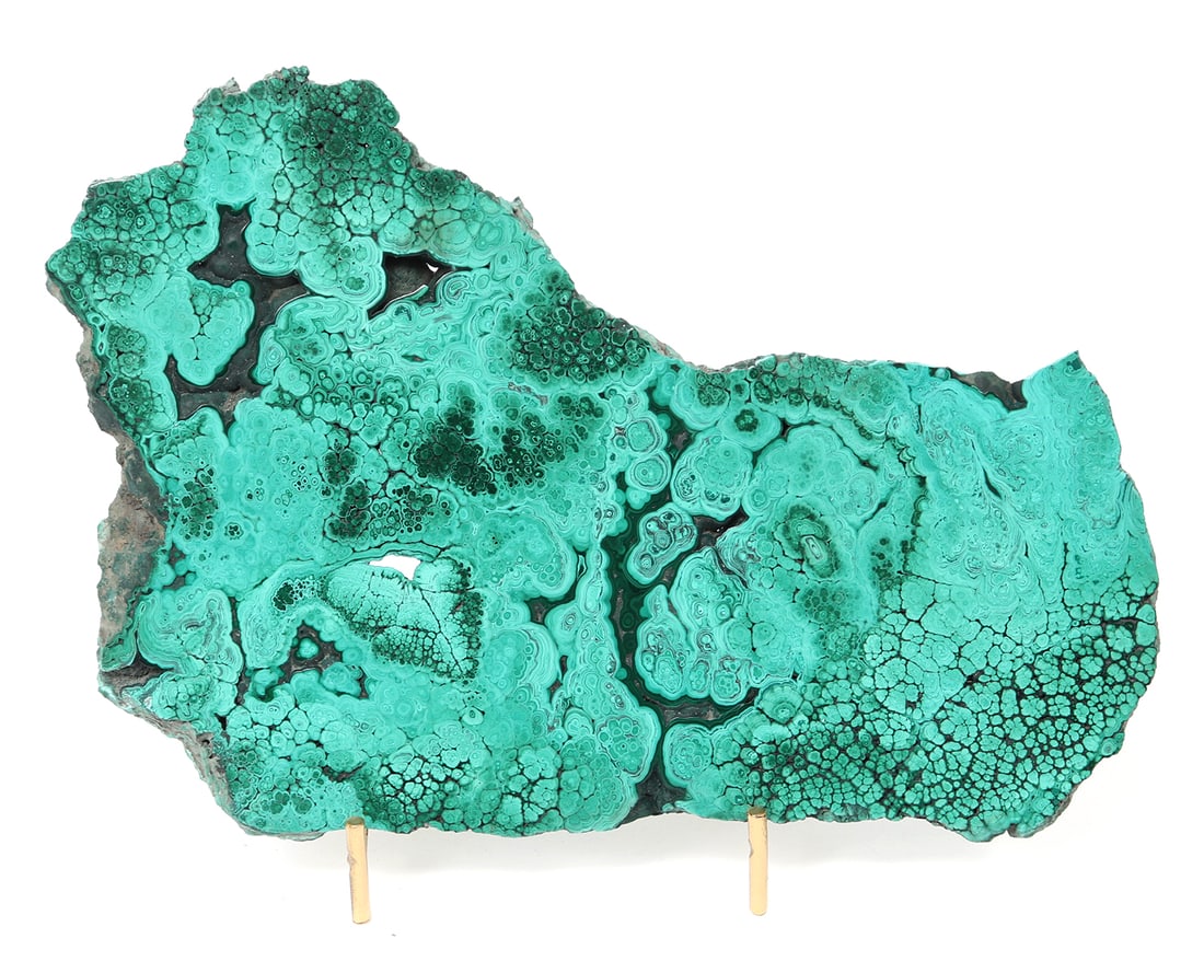 Beautiful Natural Polished Malachite Slab, 750 grams (1 of 4)