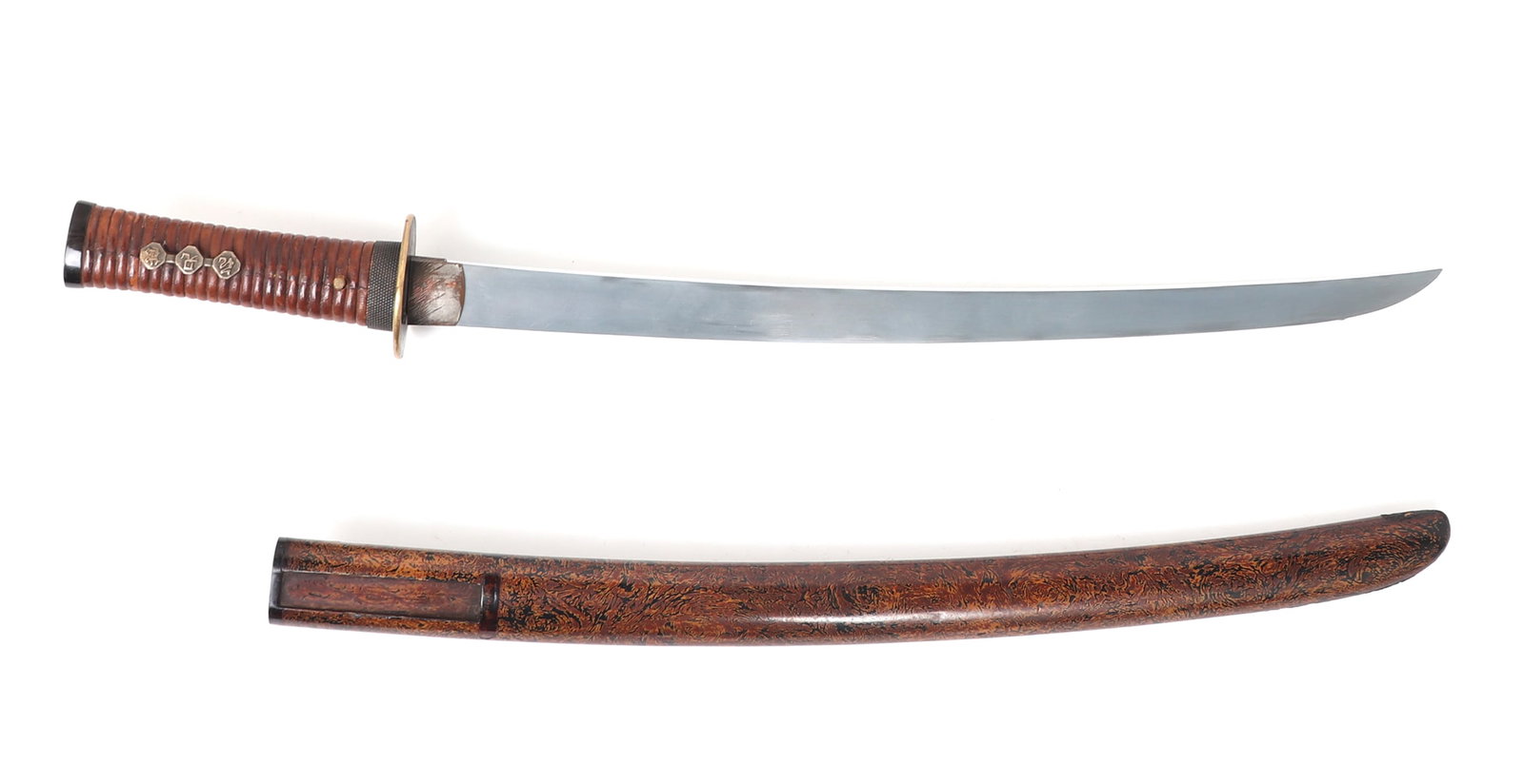Japanese Wakizashi Sword w/Scabbard (1 of 12)