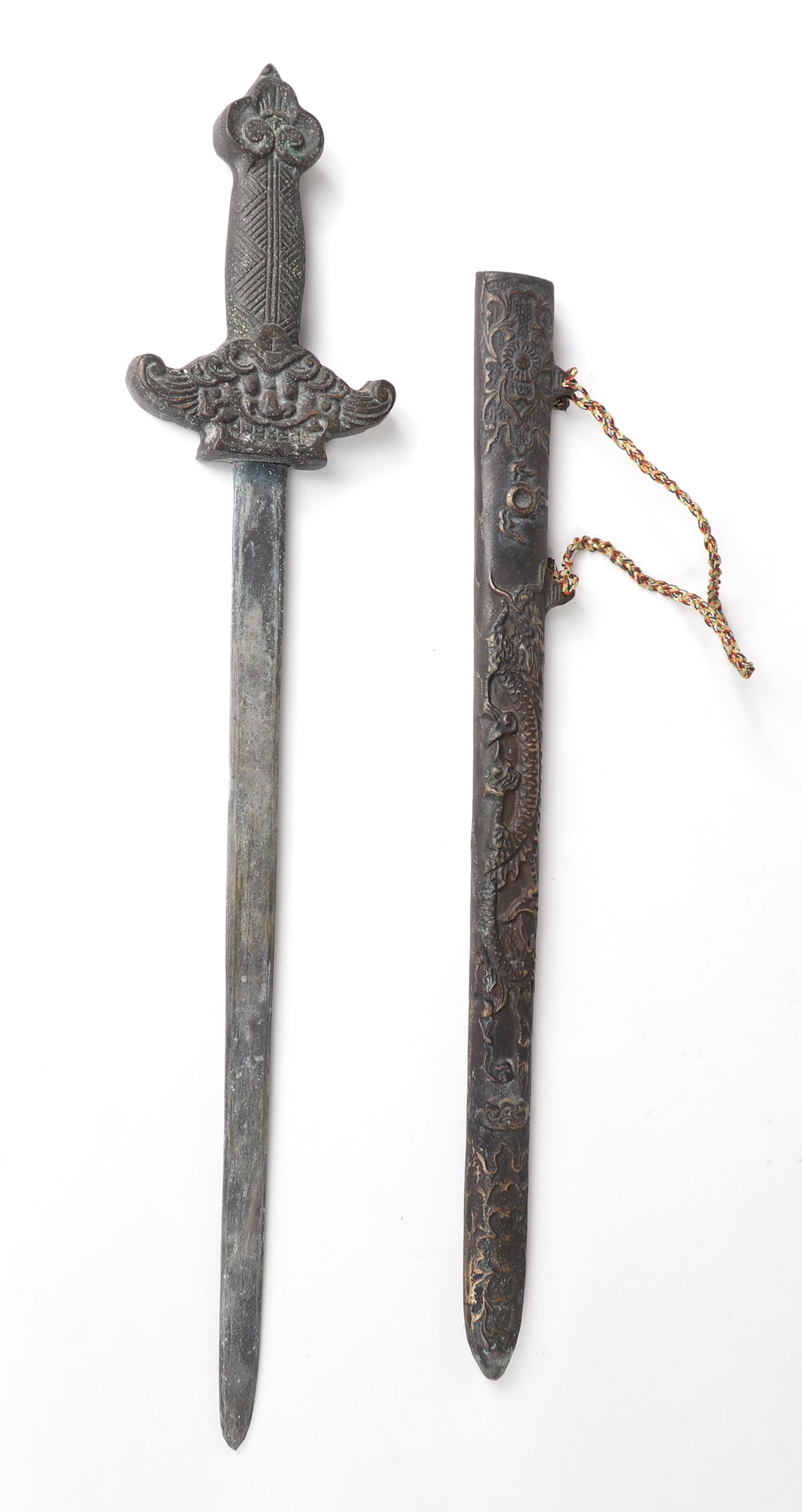 Chinese Archaistic Style Metal Sword (1 of 5)