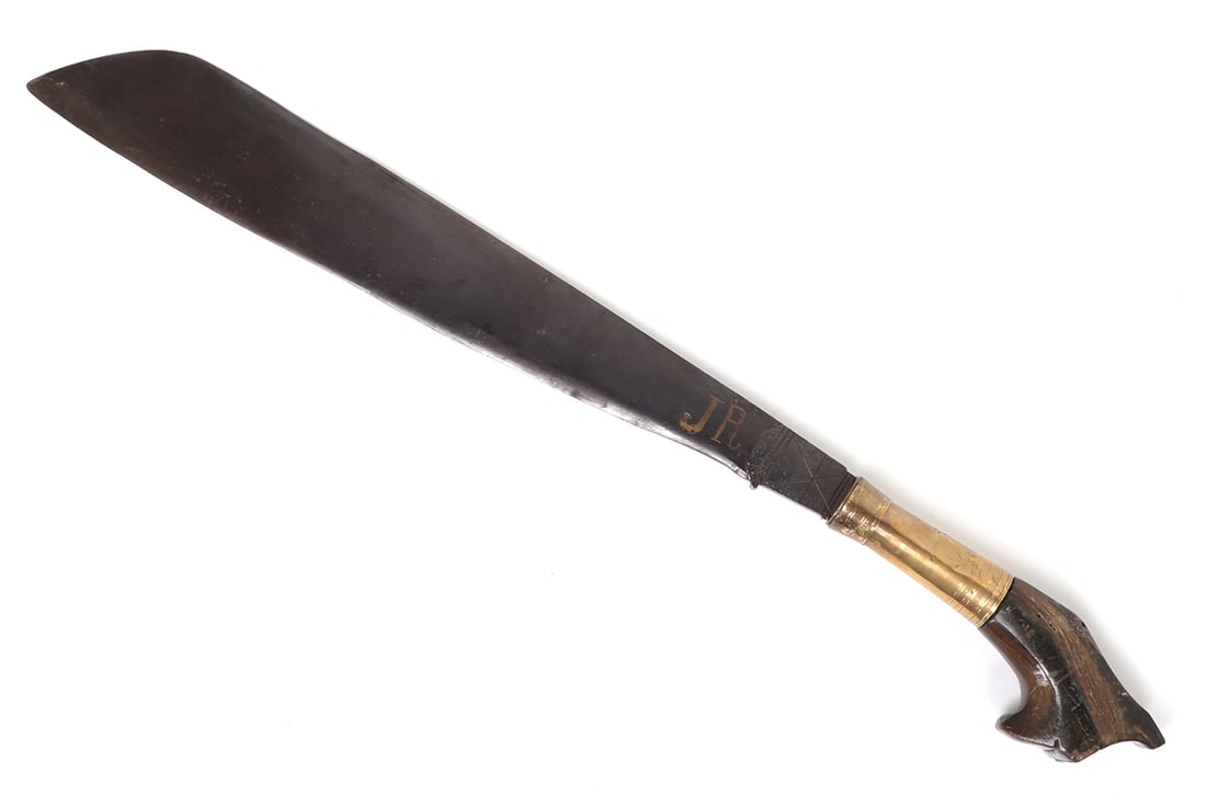 Moro "Bangkung" Sword w/ Carabao Handle (1 of 10)
