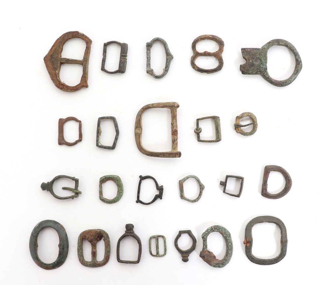 Medieval Buckle Collection, 13th - 15th C. (1 of 2)