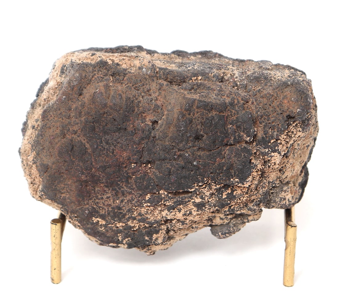 Meteorite on Stand, 4 Million Years Old (1 of 6)