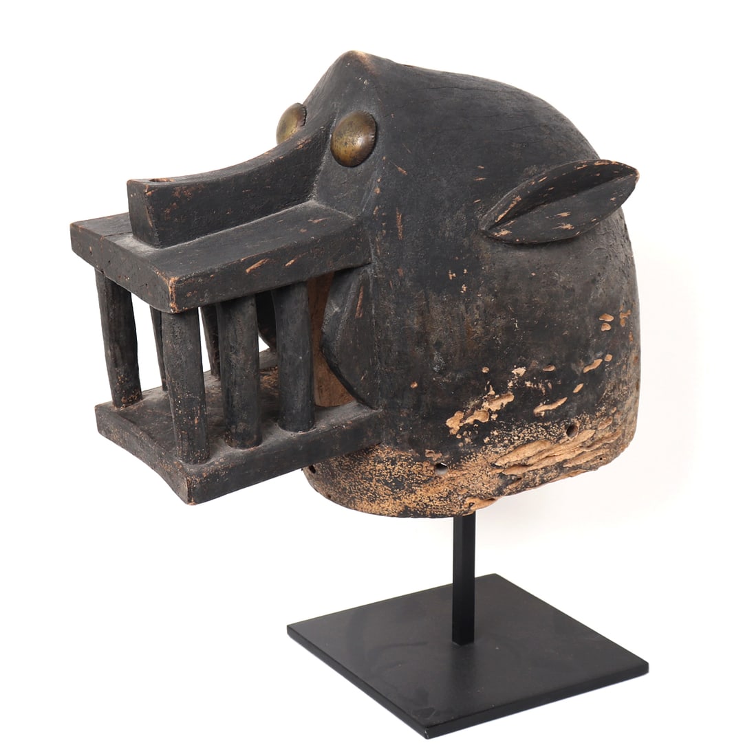 Senufo Firespitter Helmet Mask, Ivory Coast (1 of 7)