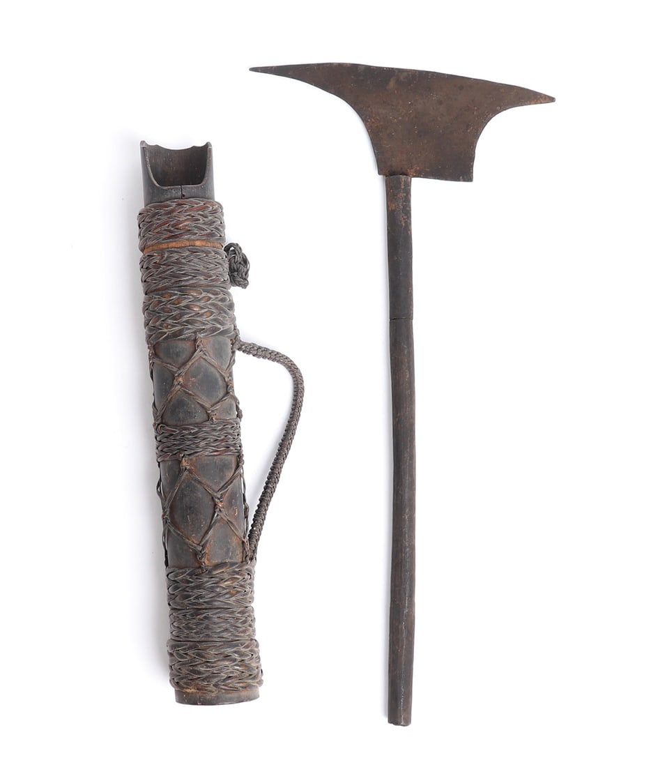 Filipino Childs Axe & Poison Dart Quiver (1 of 7)