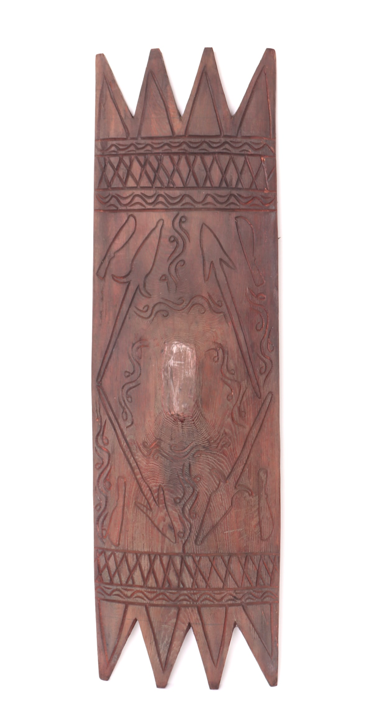 Philippines Incised Tribal Shield (1 of 5)