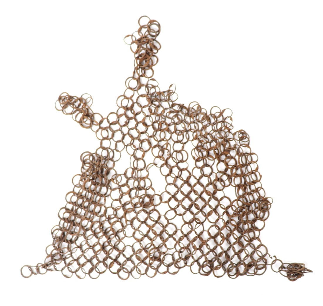 Early Element of Riveted Chainmail Armour, 16th-18th c. (1 of 4)