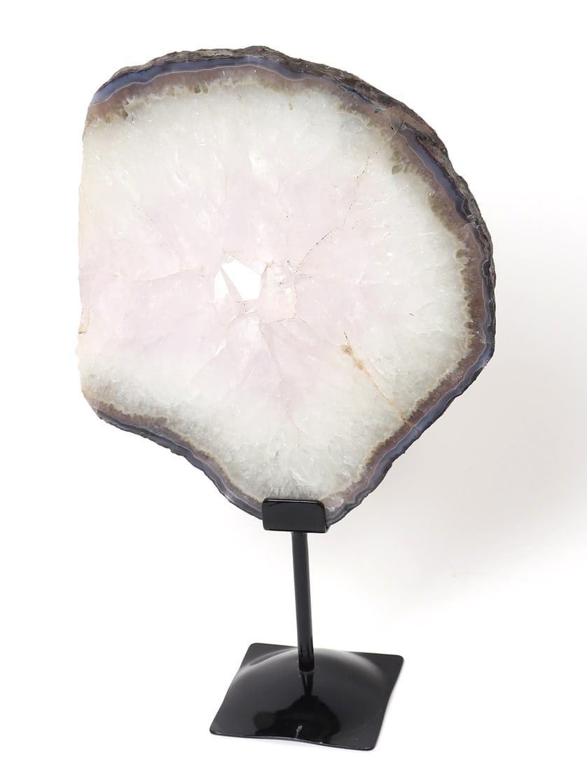 Rare Agate & Amethyst Slab from Brazil (1 of 7)