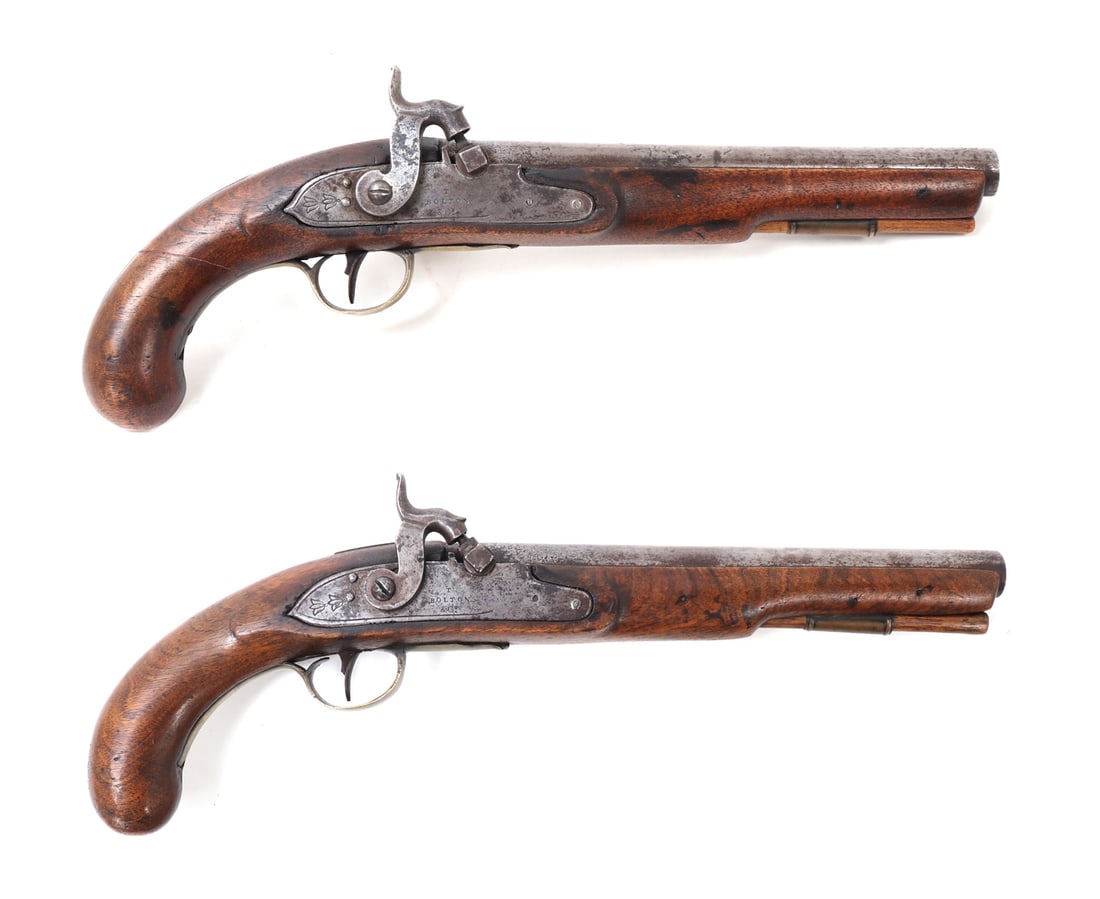 Brace of English Pistols by Bolton (1 of 16)