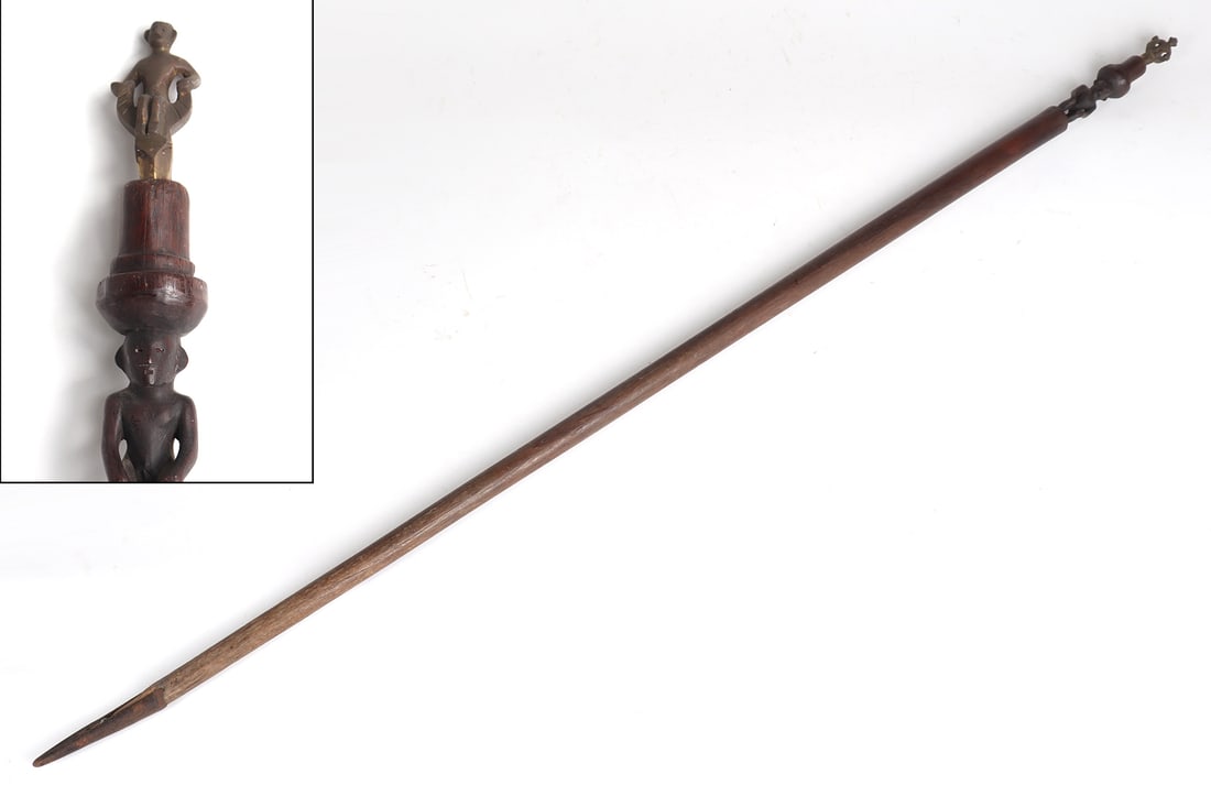 Filipino Double Human Finial Staff (1 of 6)