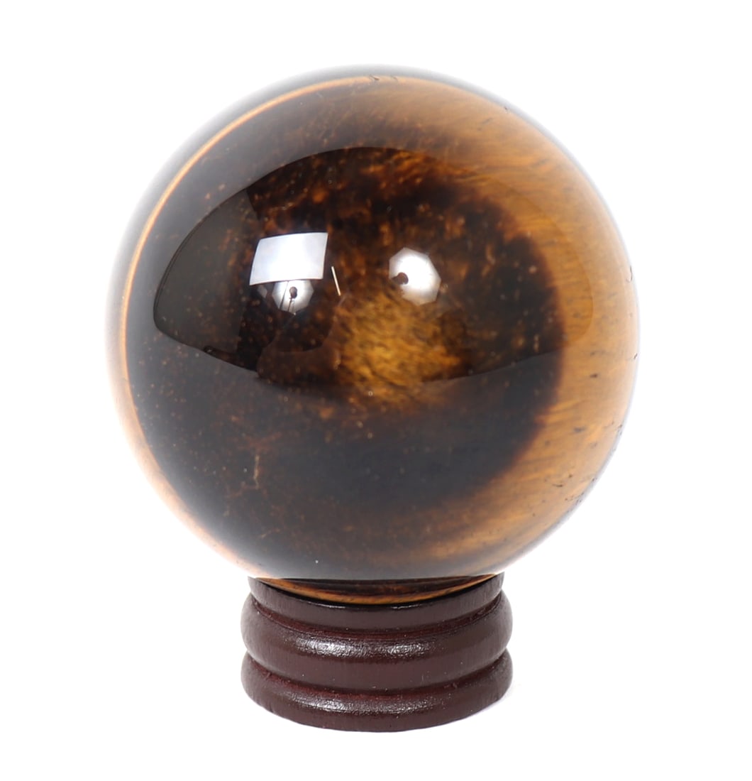 Gorgeous Tiger's Eye Miniature Sphere (1 of 5)