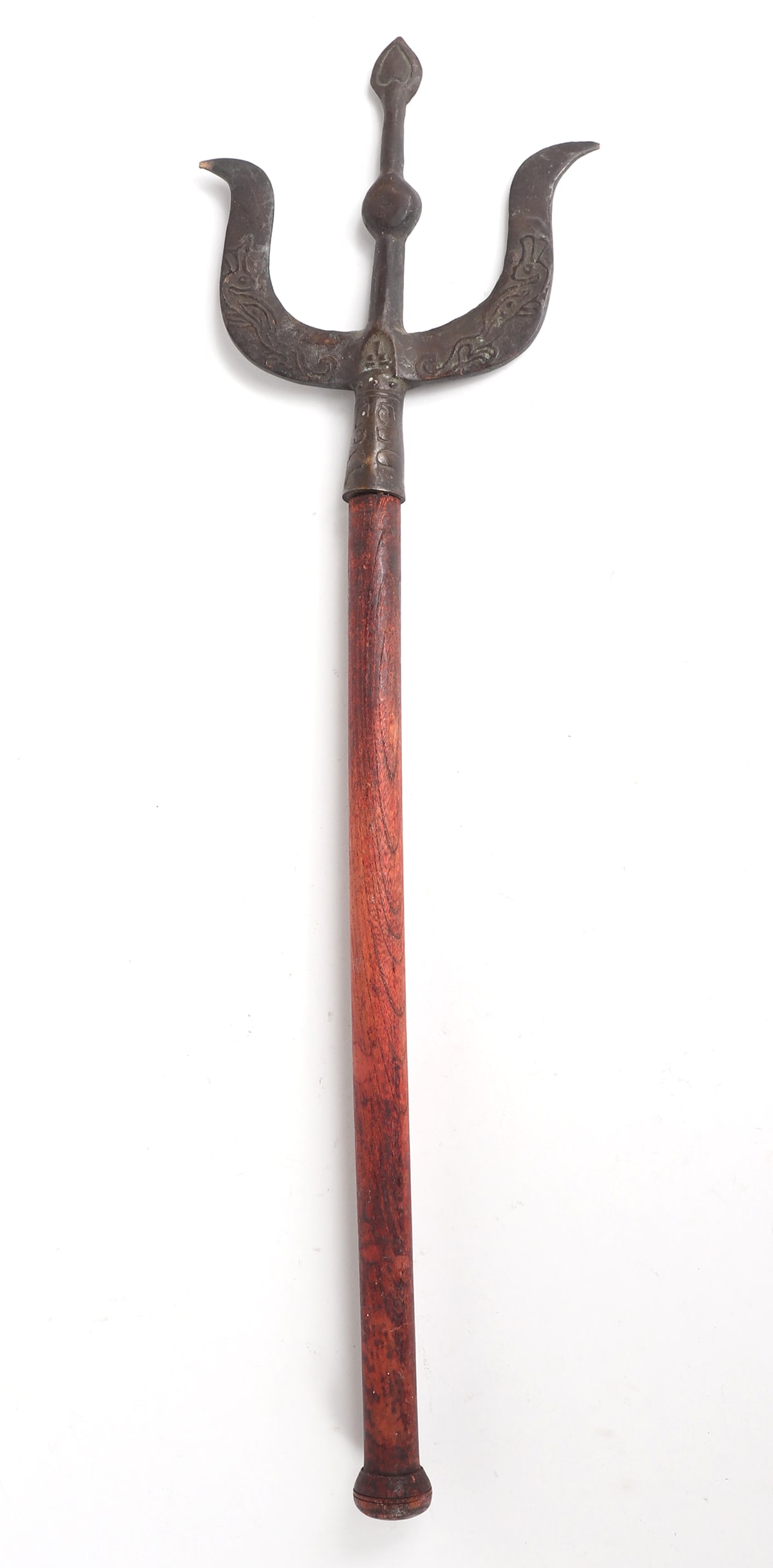 Chinese Metal/Wood Trident (1 of 2)