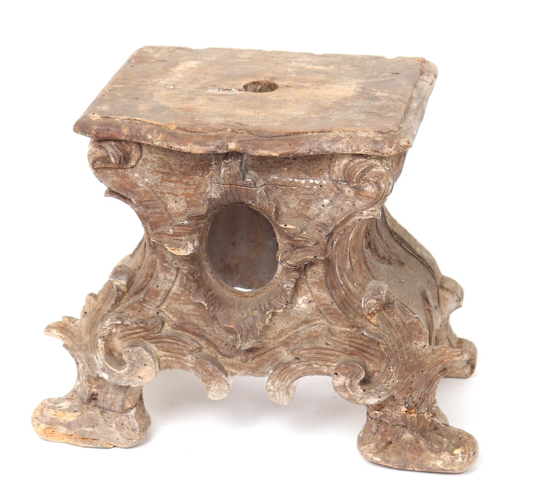 Italian Baroque Reliquary Base, 17th c. (1 of 8)