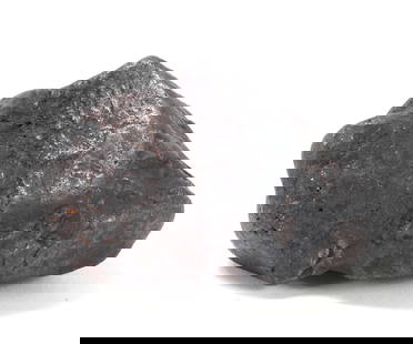 Wonderful Ancient Meteorite: Fantastic ancient iron meteorite specimen with wonderful patina throughout with incredible iridescence throughout. Size 2 3/4" L, weight 331 g