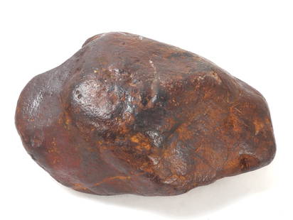 Heavy Ancient Large Iron Meteorite, 31.3 Pounds!: Approximately 4.56 billion years ago. Wonderful large heavy ancient iron meteorite mineral specimen with distinct iron red coloring throughout. Smooth magnetic exterior is strongly reactive. Exquisite
